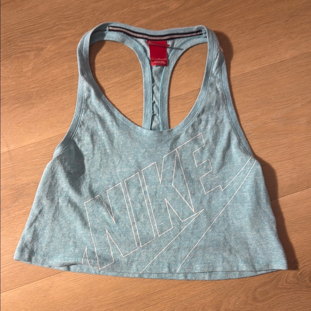 Nike Blue Racerback Tank Top